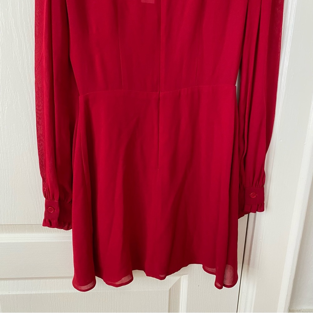 Reformation Red Mini Dress - Picture 12 of 15